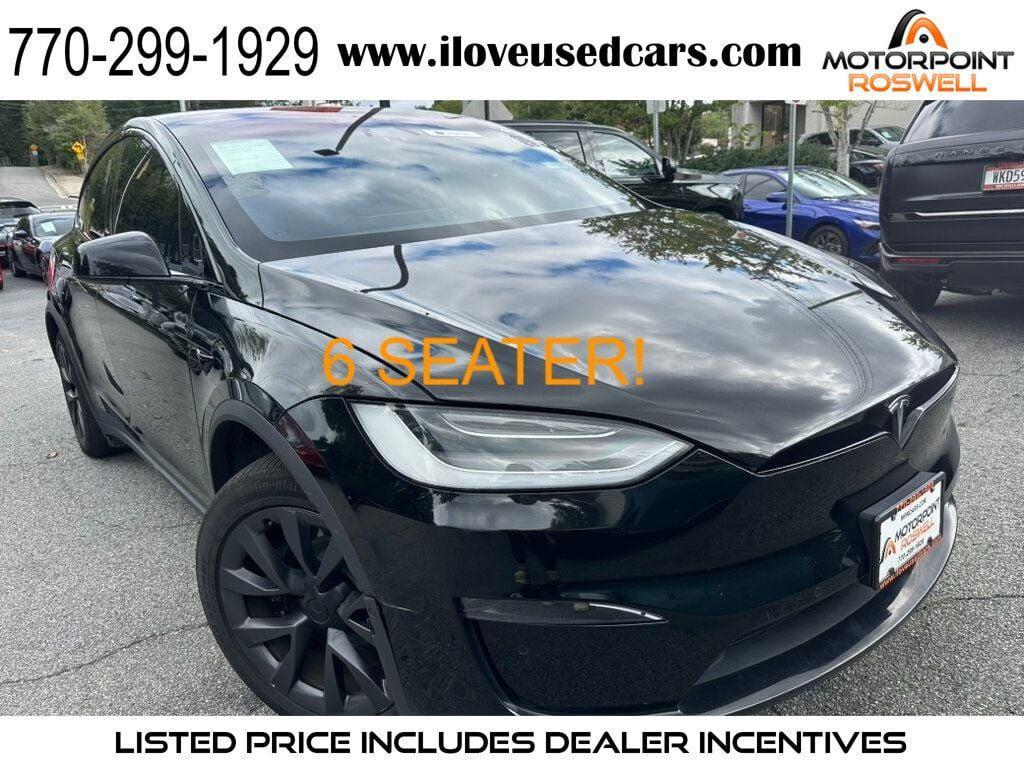 used 2022 Tesla Model X car, priced at $42,786