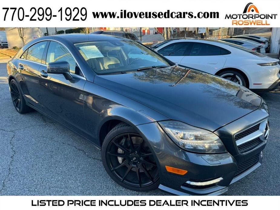 used 2014 Mercedes-Benz CLS-Class car, priced at $18,999