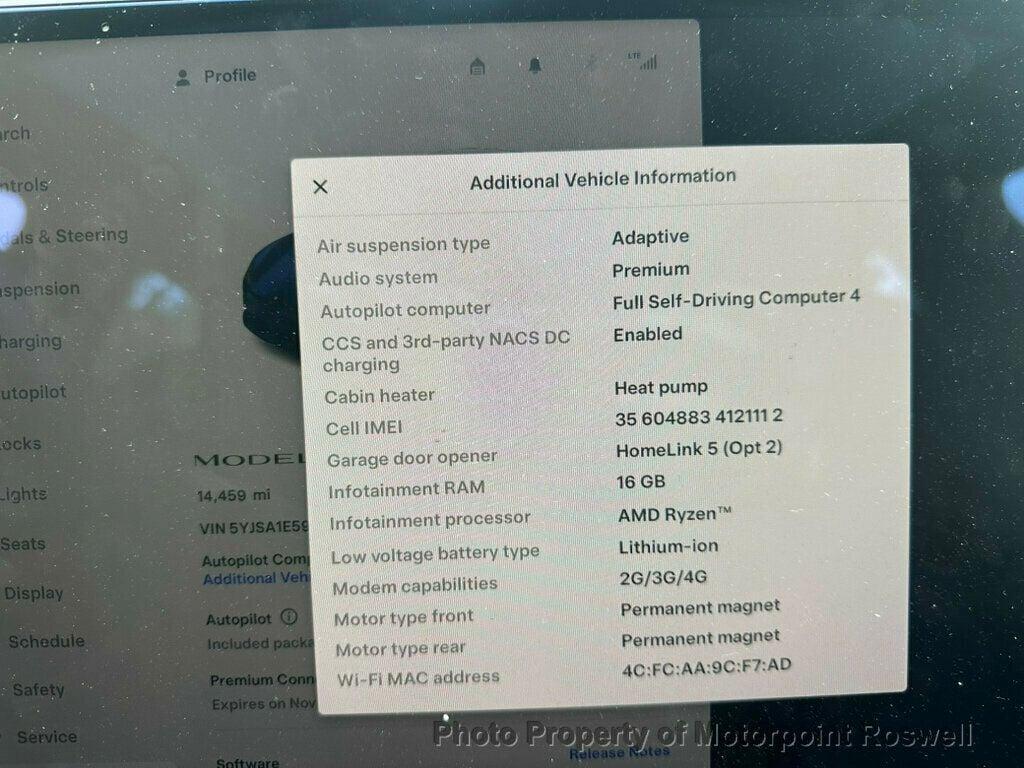 used 2024 Tesla Model S car, priced at $54,786