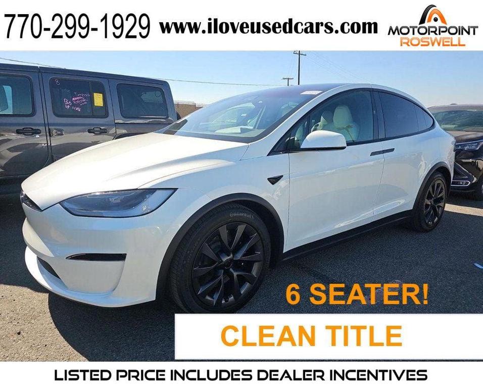 used 2024 Tesla Model X car, priced at $71,999