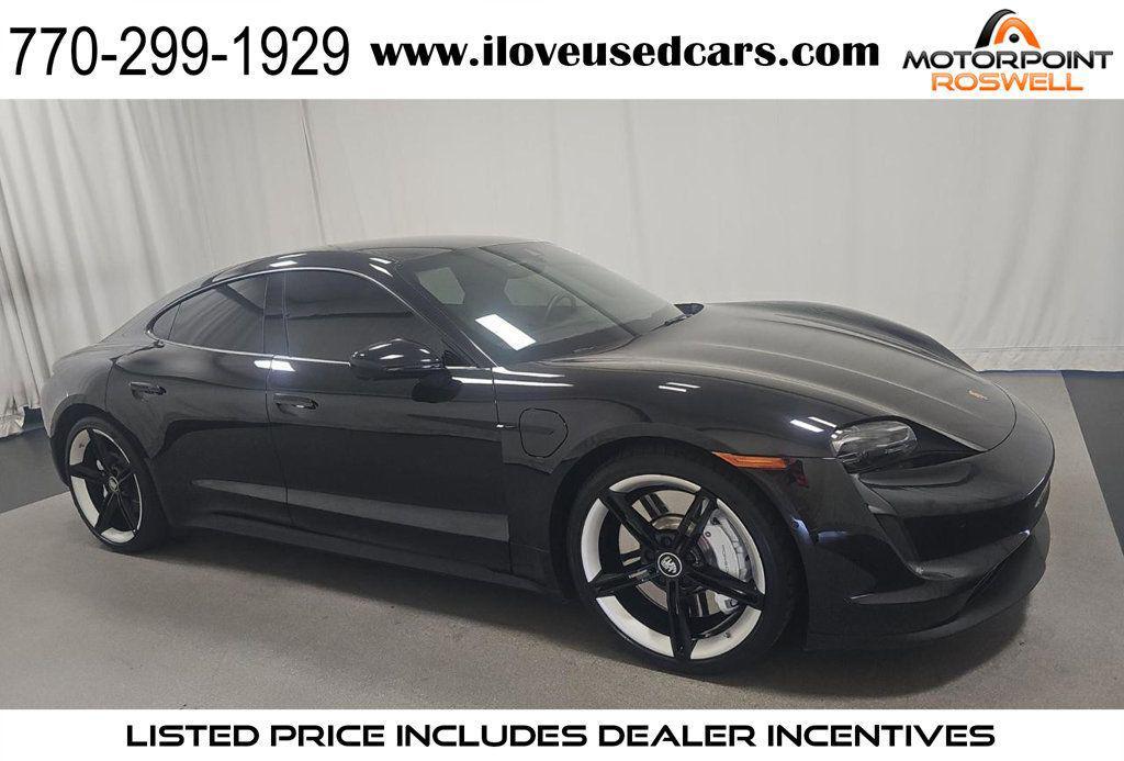 used 2024 Porsche Taycan car, priced at $67,999