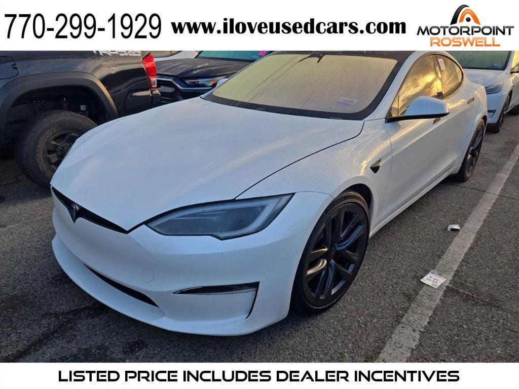 used 2023 Tesla Model S car, priced at $59,999