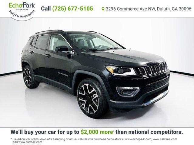 used 2021 Jeep Compass car, priced at $21,799