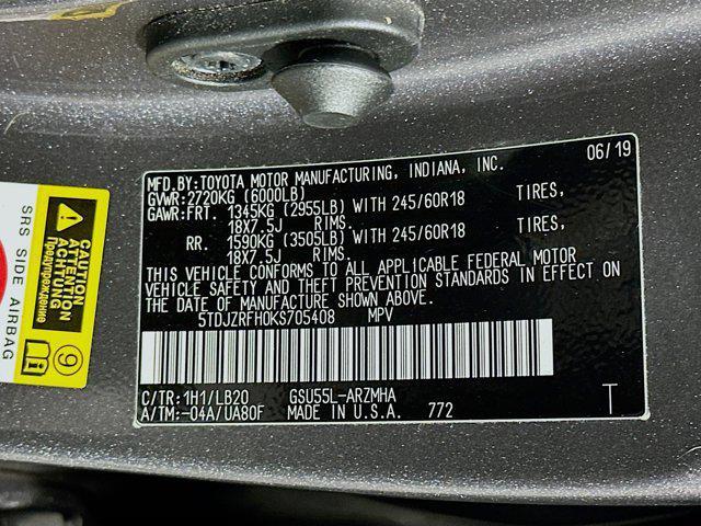 used 2019 Toyota Highlander car, priced at $28,497