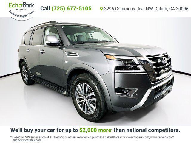 used 2022 Nissan Armada car, priced at $32,999