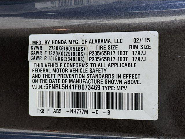 used 2015 Honda Odyssey car, priced at $11,997