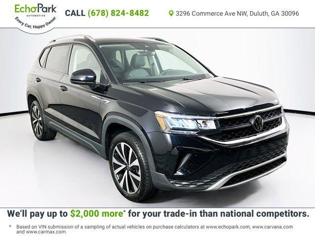 used 2024 Volkswagen Taos car, priced at $20,887