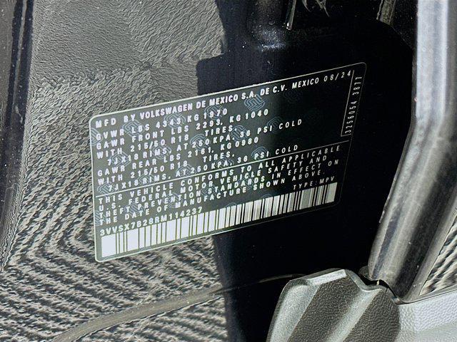 used 2024 Volkswagen Taos car, priced at $20,887