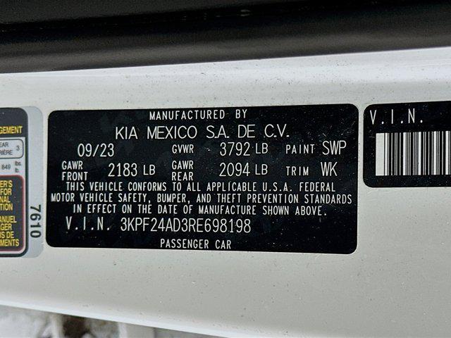 used 2024 Kia Forte car, priced at $16,987