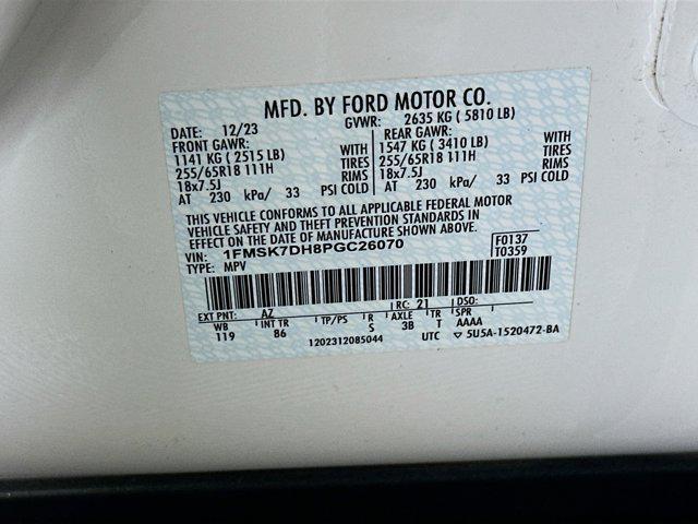 used 2023 Ford Explorer car, priced at $31,297