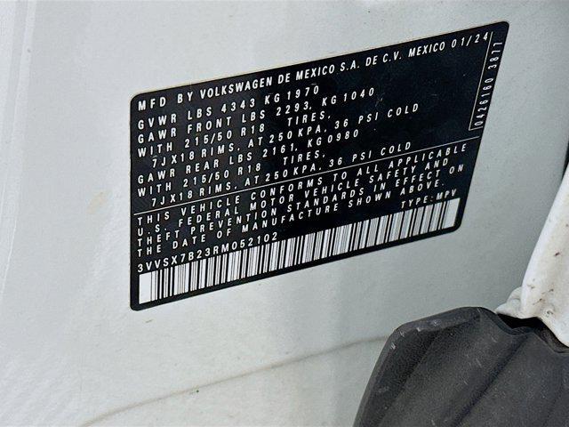 used 2024 Volkswagen Taos car, priced at $18,987