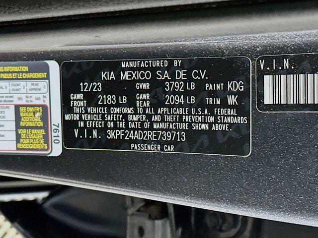 used 2024 Kia Forte car, priced at $16,197