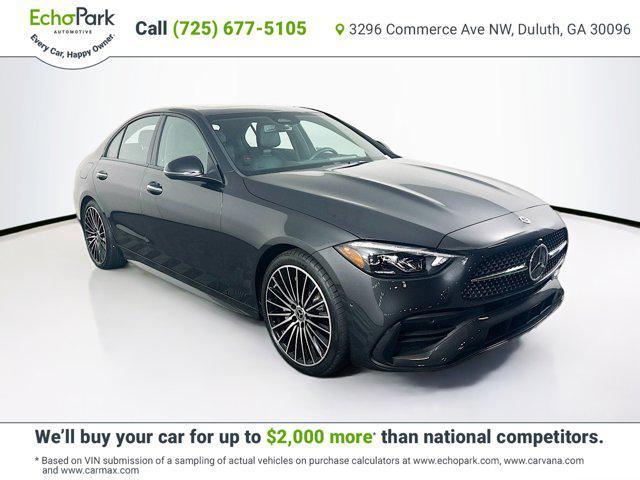 used 2023 Mercedes-Benz C-Class car, priced at $37,498