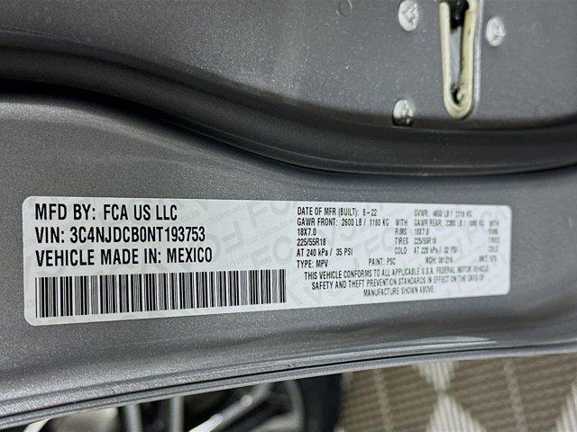 used 2022 Jeep Compass car, priced at $21,497