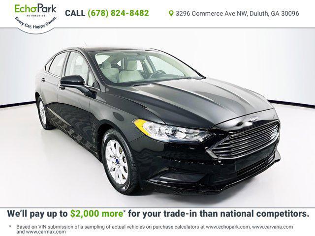 used 2018 Ford Fusion car, priced at $12,987