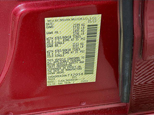 used 2013 Nissan Frontier car, priced at $14,999