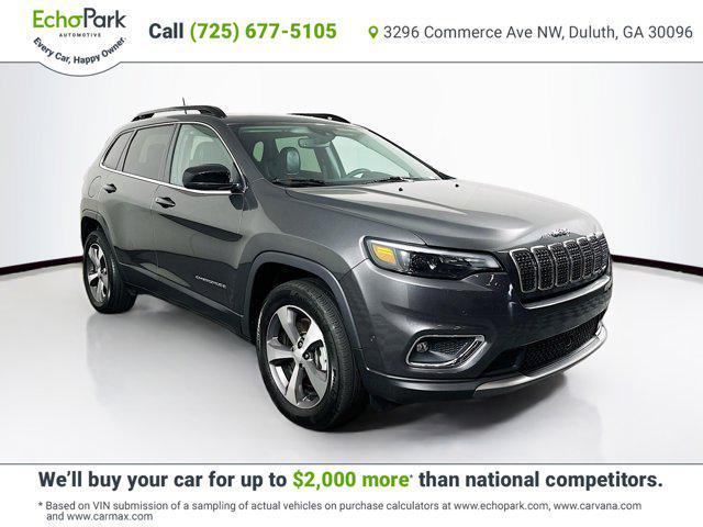 used 2022 Jeep Cherokee car, priced at $23,797