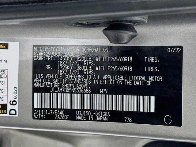 used 2022 Lexus GX 460 car, priced at $47,987