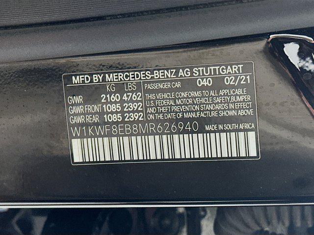 used 2021 Mercedes-Benz C-Class car, priced at $26,997