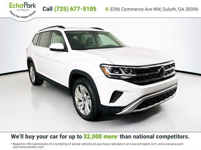 used 2022 Volkswagen Atlas car, priced at $28,648