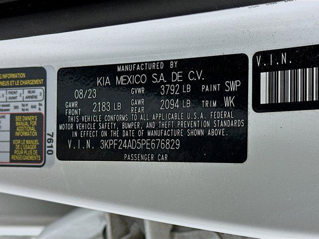 used 2023 Kia Forte car, priced at $17,597