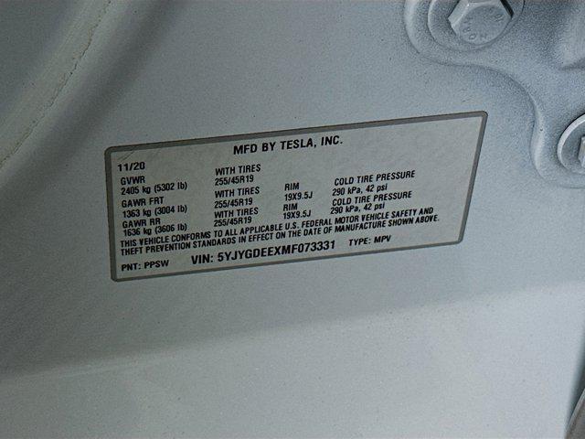 used 2021 Tesla Model Y car, priced at $27,197