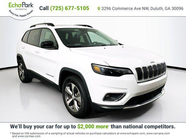 used 2022 Jeep Cherokee car, priced at $21,597