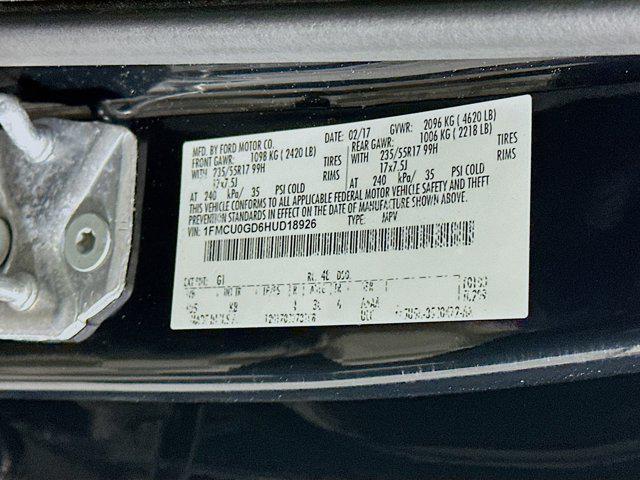 used 2017 Ford Escape car, priced at $11,699