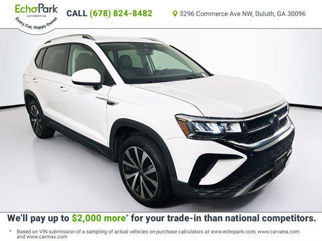 used 2024 Volkswagen Taos car, priced at $20,197
