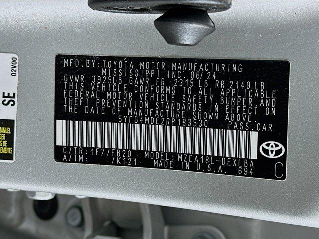 used 2024 Toyota Corolla car, priced at $20,597