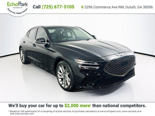 used 2022 Genesis G70 car, priced at $28,298