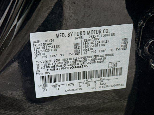 used 2024 Ford Explorer car, priced at $25,987