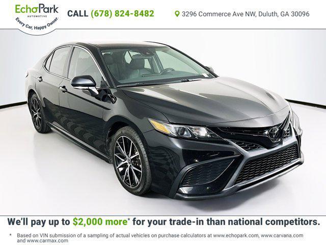 used 2022 Toyota Camry car, priced at $18,496