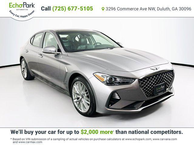 used 2021 Genesis G70 car, priced at $28,298