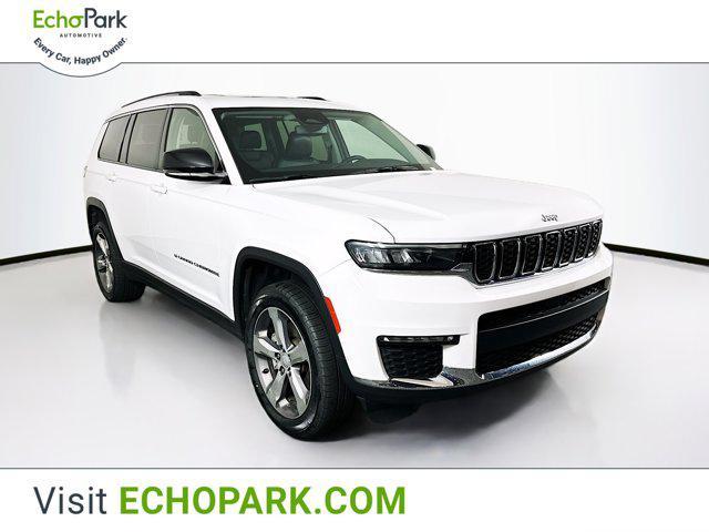 used 2021 Jeep Grand Cherokee L car, priced at $30,999