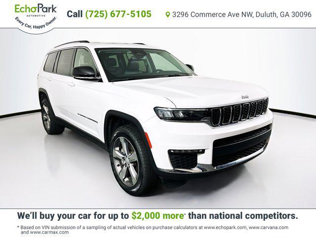 used 2021 Jeep Grand Cherokee L car, priced at $30,598