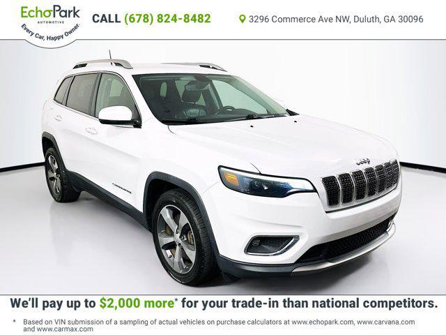 used 2019 Jeep Cherokee car, priced at $17,996