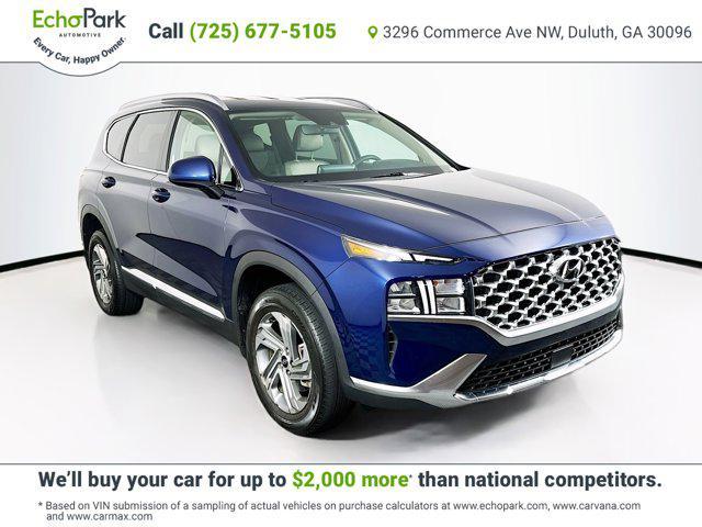 used 2022 Hyundai Santa Fe car, priced at $23,999