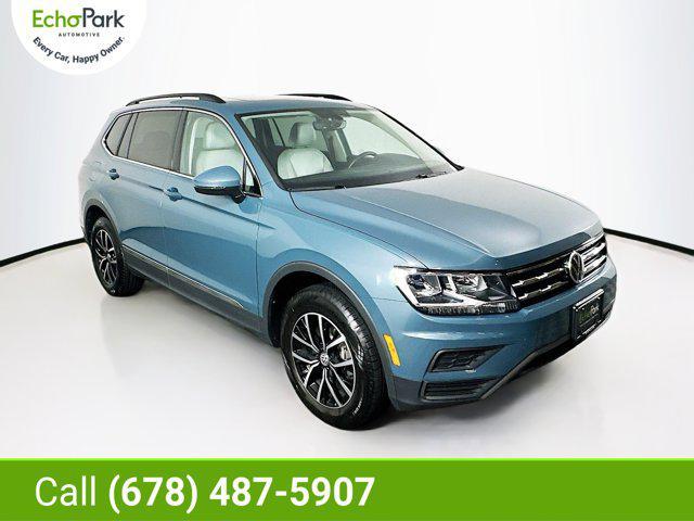 used 2021 Volkswagen Tiguan car, priced at $23,999