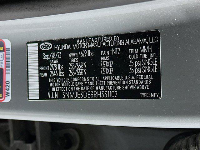 used 2024 Hyundai Tucson car, priced at $23,997