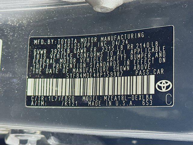 used 2024 Toyota Corolla car, priced at $20,197