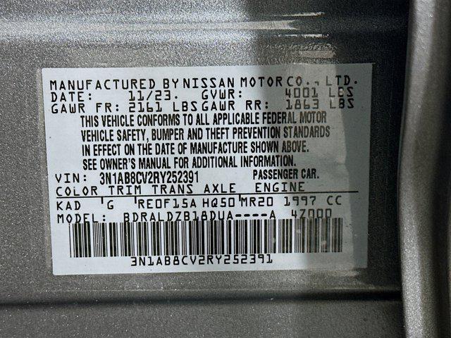 used 2024 Nissan Sentra car, priced at $19,797