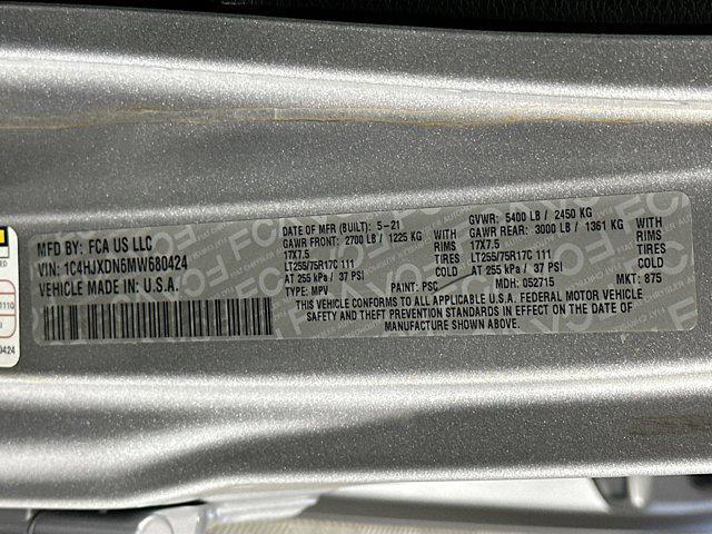 used 2021 Jeep Wrangler car, priced at $31,297