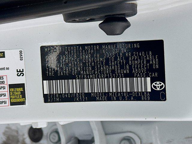 used 2024 Toyota Corolla car, priced at $19,487