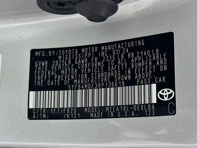 used 2024 Toyota Corolla car, priced at $19,496