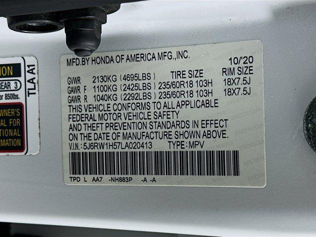 used 2020 Honda CR-V car, priced at $20,697