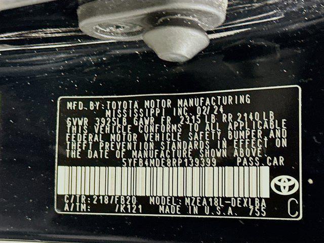 used 2024 Toyota Corolla car, priced at $19,287