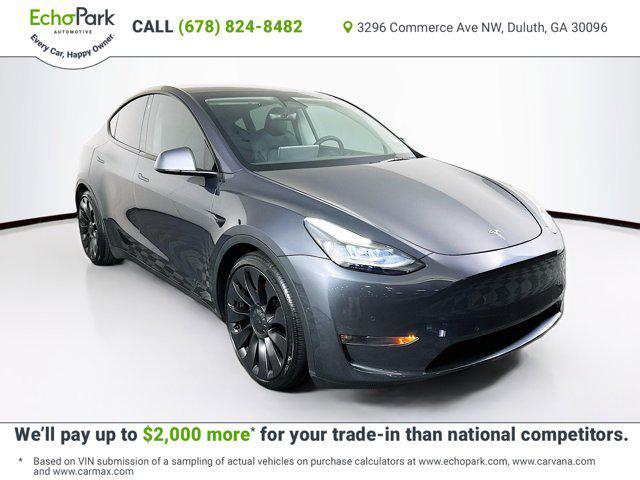 used 2022 Tesla Model Y car, priced at $31,399