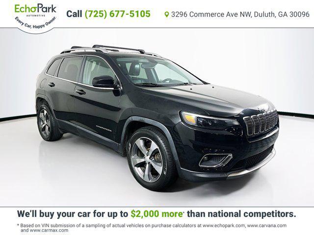 used 2019 Jeep Cherokee car, priced at $14,449