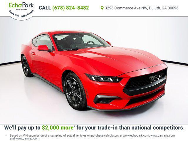 used 2024 Ford Mustang car, priced at $25,697